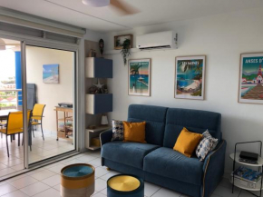 Studio VUE MER standing 2 personnes ENTIEREMENT RENOVÉ